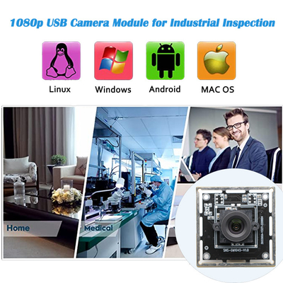 Módulo cero 1080p AR0234 de la cámara de la distorsión USB para la inspección industrial