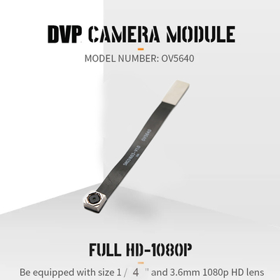 Interfaz del sensor DVP del OEM 5MP Camera Module OV5640 para el reconocimiento de la exploración del código