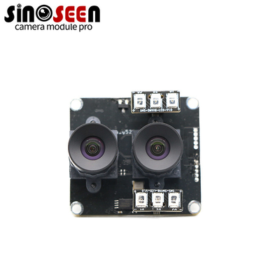 Módulo de cámara de doble lente de 2MP con luz de relleno e interfaz USB para una funcionalidad mejorada