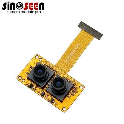 USB dual lens fixed focus camera module 1080P 120fps CMOS image sensor with MJPG YUY2 output for machine vision and industrial inspection