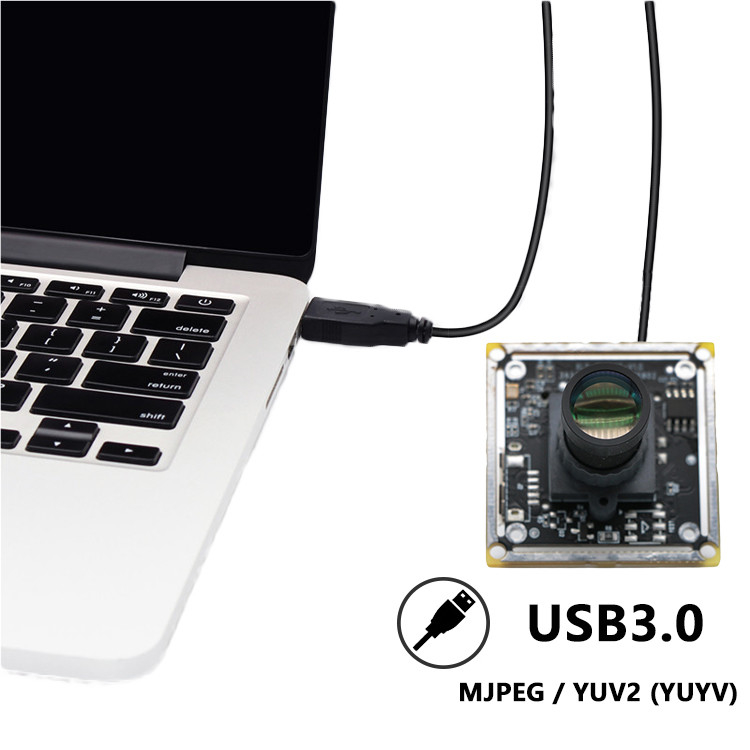 Módulo bajo de la cámara de la iluminación 60fps de la luz de las estrellas de USB2.0 IMX291 para la supervisión de seguridad