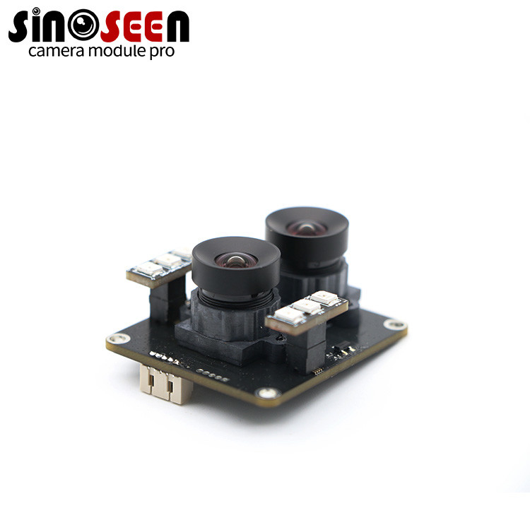 Módulo de cámara de doble lente de 2MP con luz de relleno e interfaz USB para una funcionalidad mejorada