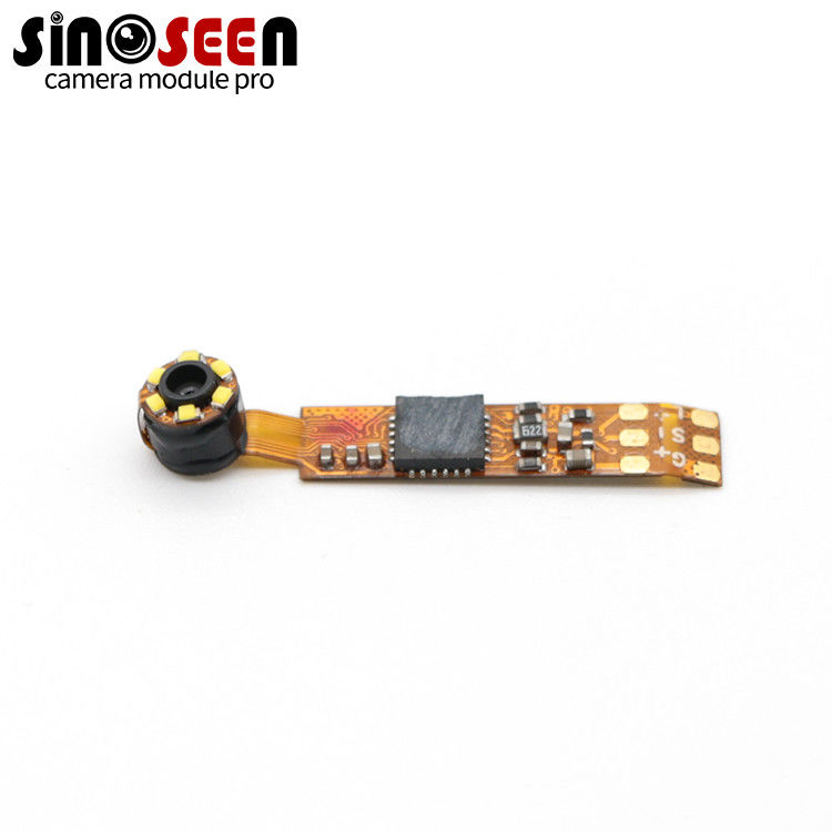 El módulo minúsculo 1/10 de la cámara del recogedor visual del oído avanza lentamente el PWB flexible con 6 LED